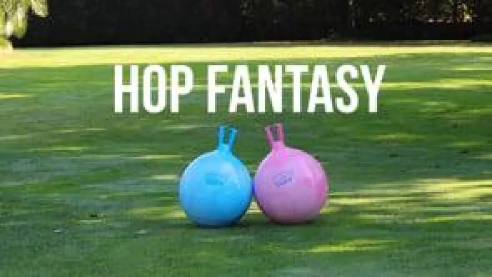 Hoppebold 45 cm - Fantasy