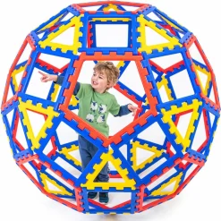 Polydron XL - Kuppel, 62 dele